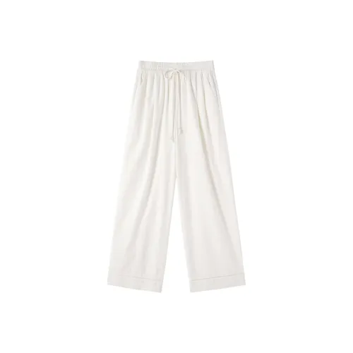 XIANGYING Повседневные брюки Женские Белые
