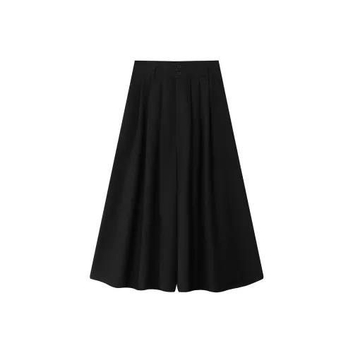 JINGBUTIAN Повседневные брюки Женские Черный