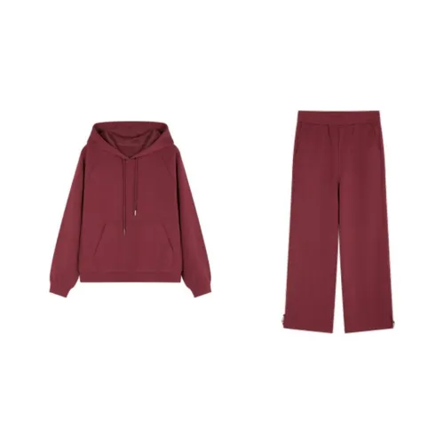 Mo Han Yi Mei Повседневный костюм женский красный