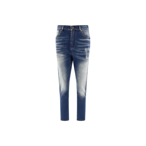 BALMAIN Синие Женские Джинсы