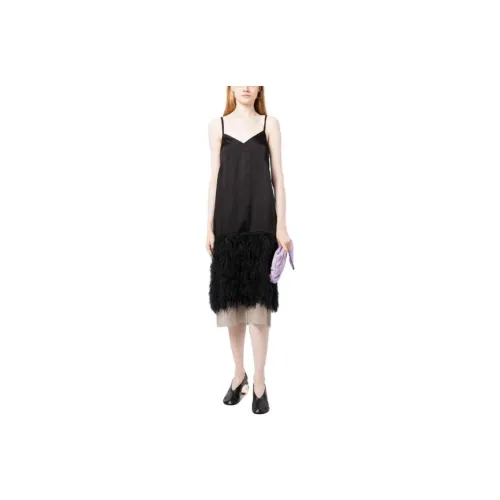 DRIES VAN NOTEN Черные Женские Слиплатья