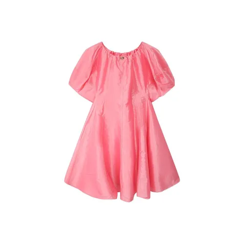 Angel Chen Женские Платья с Короткими Рукавами