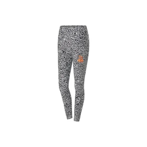 PUMA mr doodle Черные Женские Спортивные Брюки
