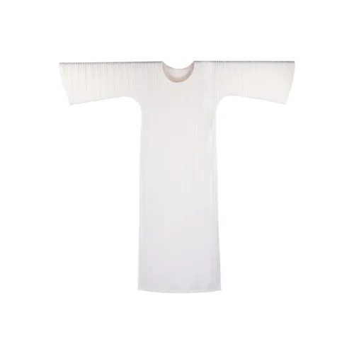 YICHENGFENGXU Длинное платье с длинными рукавами женское цвет экрю