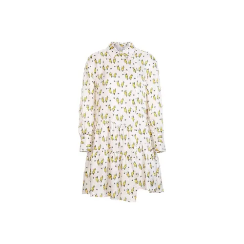 MASFER.SU Длинное платье с длинными рукавами женское многоцветное