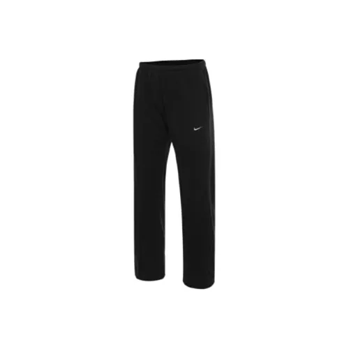 Nike Sportswear CHILL Махровый Вязаные Тренировочные Штаны Женские Черные