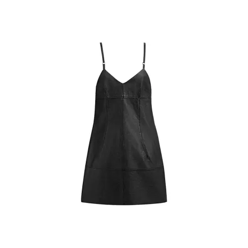 COACH SS24 Slip Платье Женское Черное