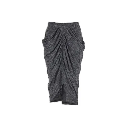ISABEL MARANT ETOILE KNIT Длинная Юбка Женская Серого цвета