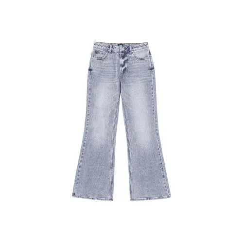 Lee совместный бренд SS25 Джинсы Женские Светло-Синий