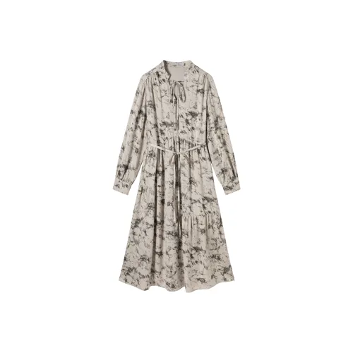 DIALOGUE Длинное Платье с рукавами Женское