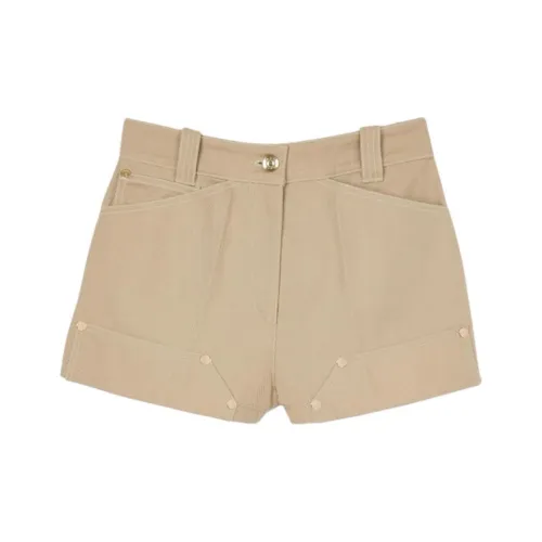 Sandro Повседневные шорты Женские Бежево-желтые