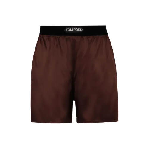 TOM FORD Коричневые Женские Повседневные Шорты