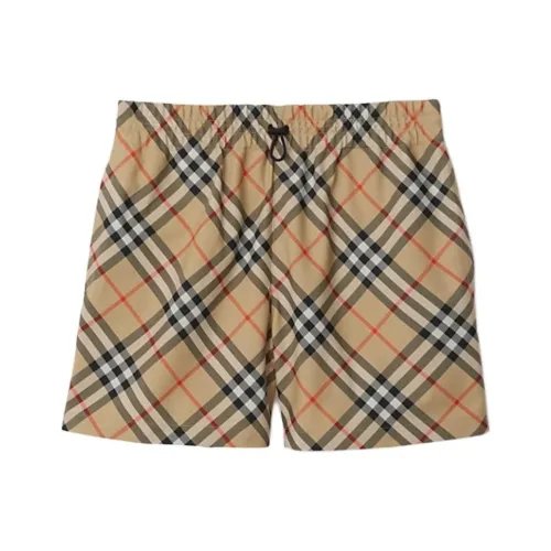 Burberry Повседневные шорты Женские Песочного цвета