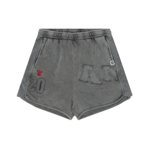 Aape Повседневные шорты женские среднего серого цвета