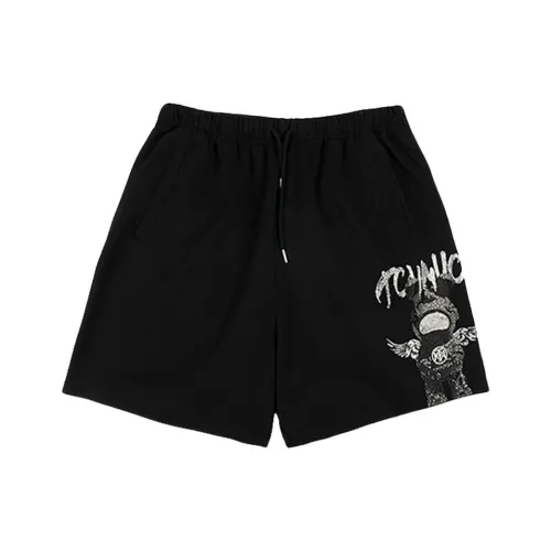 TCH Повседневные шорты Женские Черные