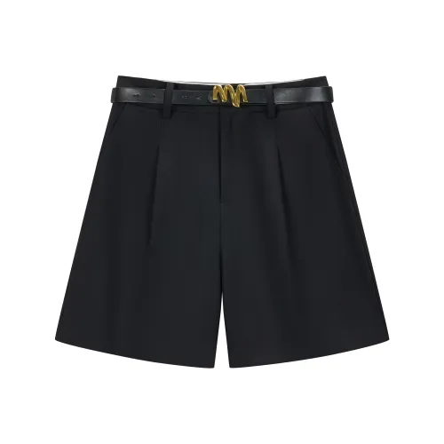 Повседневные шорты женские экологически чистые черные