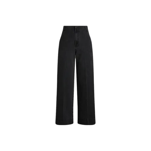 SCANLAN THEODORE SS25 Denim Cropped Jean Jeans Женские Washed Black Washed Black