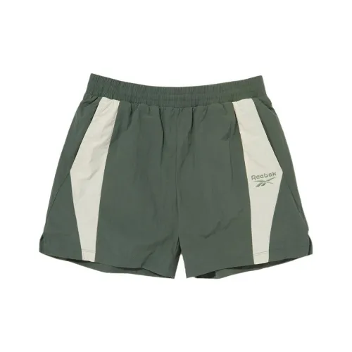 Reebok Повседневные шорты Женские Зеленые