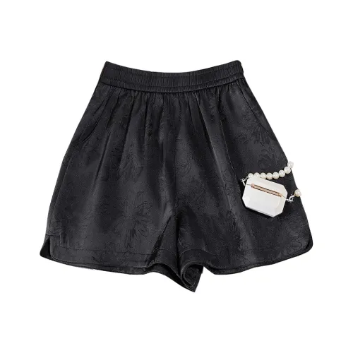 TOUCH Повседневные шорты Женские Черные