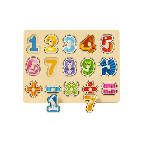 XUEZHISHAN TOYS Монтессори Ручная доска Inlay Пазл Развивающие игрушки