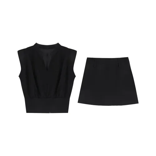 WOWI KCKS Комплект с юбкой Женская Черная