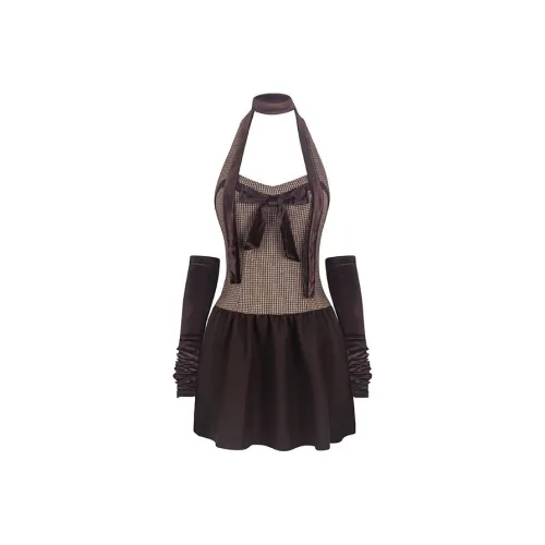 WOOHA Женские Платья без рукавов