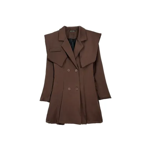 Icicofficial Женские Длинные Платья с Рукавами