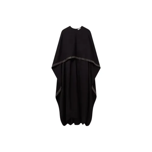 STELLA MCCARTNEY Black Женские Длинные Платья с Рукавами