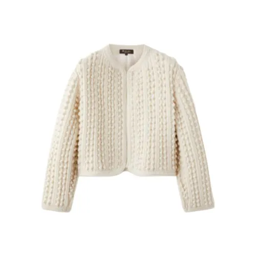 Loro Piana Белые Женские Свитеры
