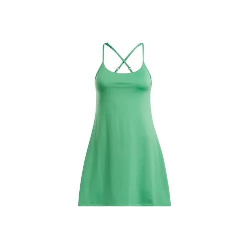 Reebok Lux Strappy Платье Slip Платье Женские Зеленый
