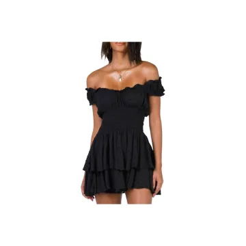 open lace back dress Stargazing Mini Dress Blue Floral main image 1