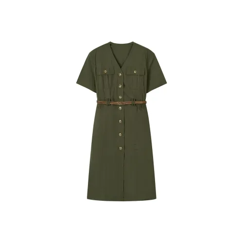 Женские платья с коротким рукавом