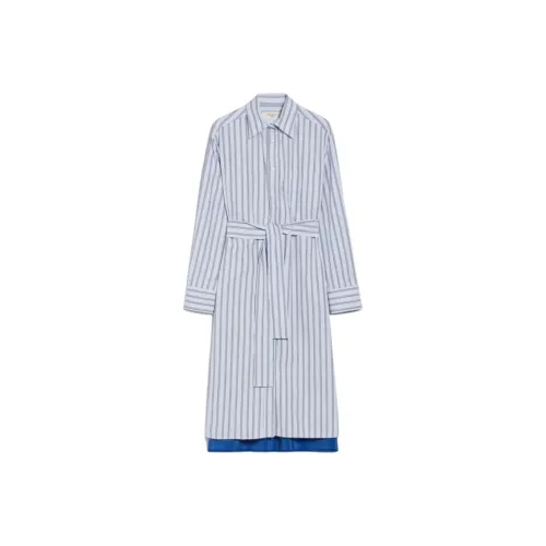 WEEKEND MaxMara Светло-синий Женские Длинные Платья с Рукавами
