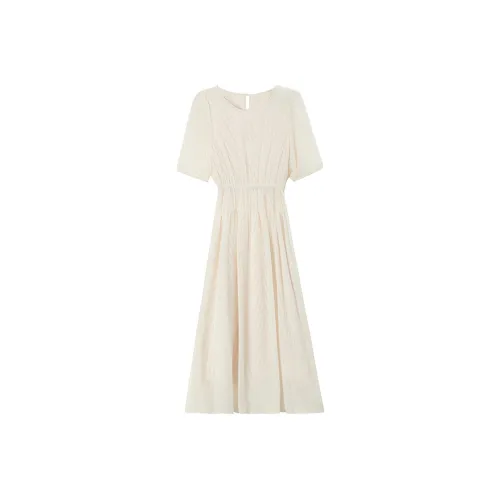 PLANE DRIFT Короткий рукав Платье Женское Треугольник Узор