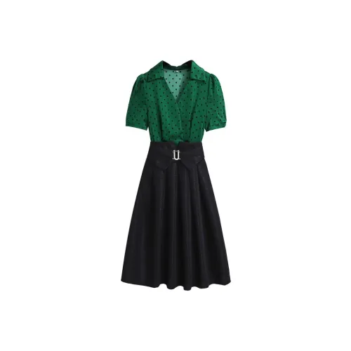 Silky Queen Короткий рукав Платье Женское Цвет на изображении