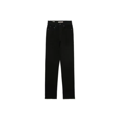 Levis Женские Джинсы Черного Цвета