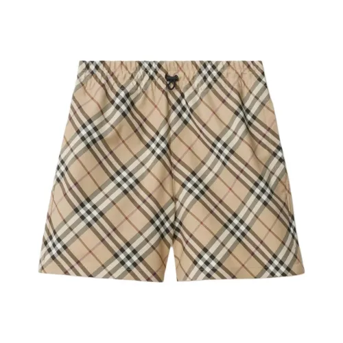 Burberry FW24 Повседневные шорты Премиум Женские Коричневый