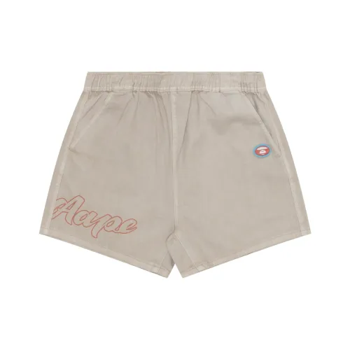 Aape Повседневные шорты женские светлый хаки