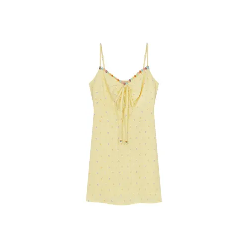 Annie The Темный Child Slip Платье Женское Желтое