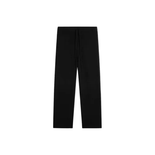 THEORY Вязаные спортивные брюки женские черные