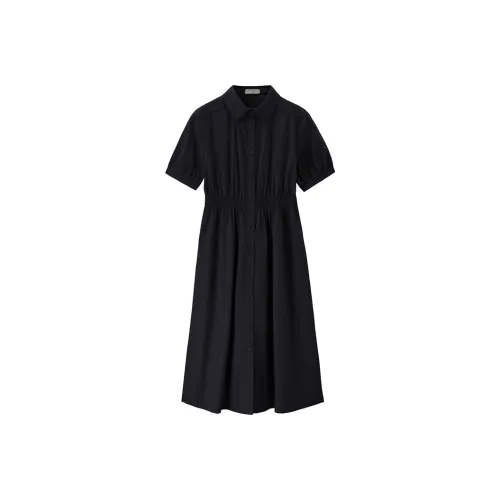 Giordano Короткий рукав Платье Женское