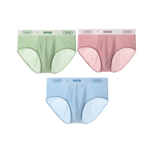 Lan Miao Мужское нижнее белье 3 упаковки