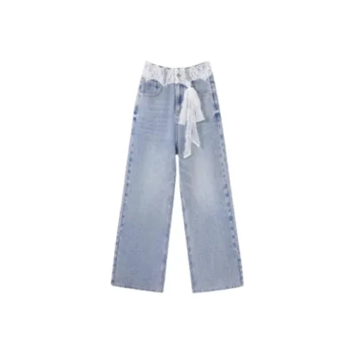 DX.DAXI Джинсы Женские Светло-Синий