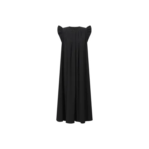 THE SEA LIFE Без рукавов Платье Женское Черный маг