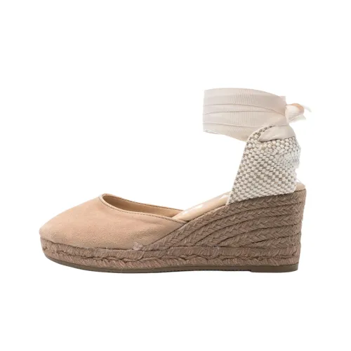Manebí Hamptons Эспадрильи 7,5 см Женские Тауповый