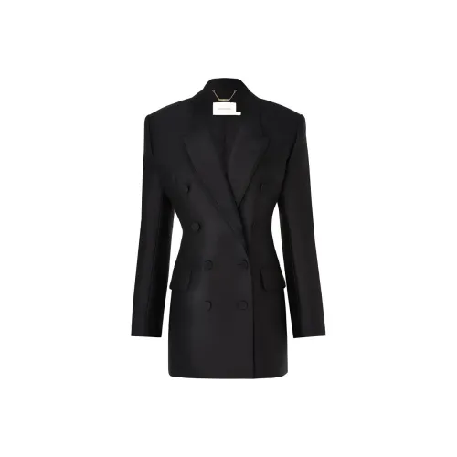 Zimmermann SS24 Длинное платье с длинными рукавами женское черное