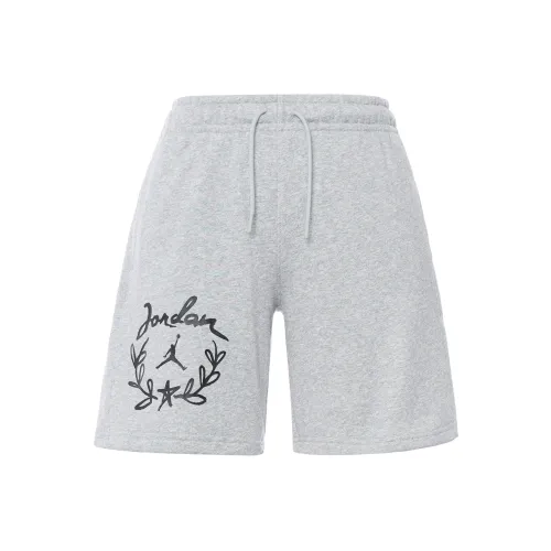 Jordan Brooklyn Fleece Серый Женские Повседневные шорты