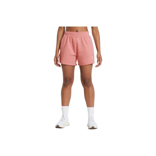 GYMSHARK Тренировки Флис Шорты Повседневные шорты Женские Классический Розовый