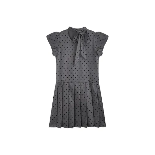 ZWTX STUDIO Короткое платье с короткими рукавами женское