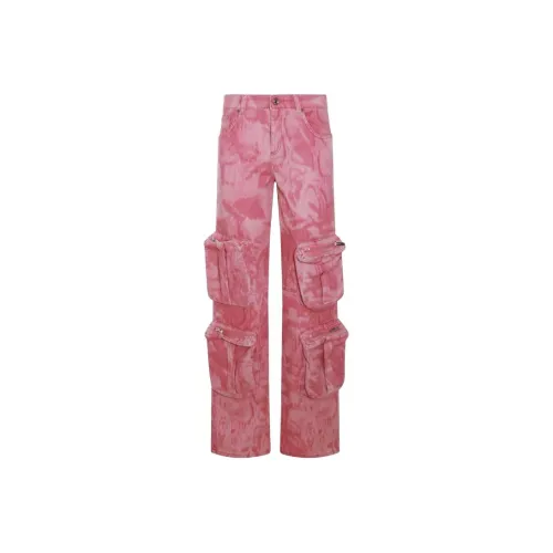 Blumarine Карго Брюки Женские Розовые